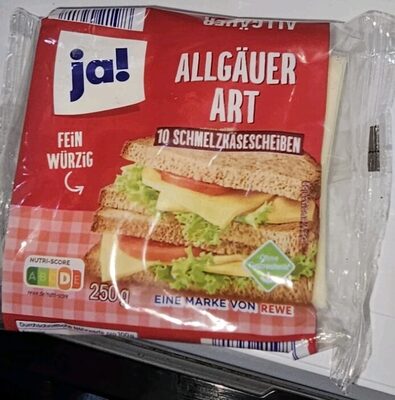 Schmelzkäse Allgäuer Art