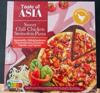 Sweet Chili Chicken Steinofen-Pizza