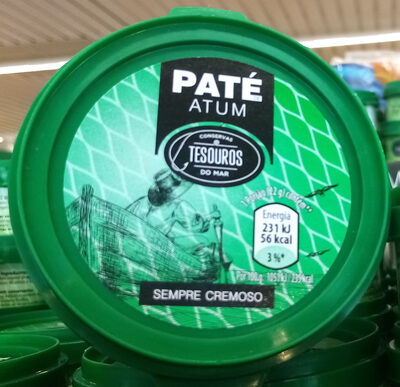 Paté de Atum front packaging