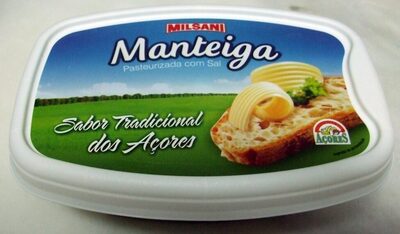 Manteiga Pasteurizada com Sal front packaging