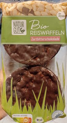 Reiswaffeln zartbitter front packaging