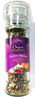 Garam Masala front packaging