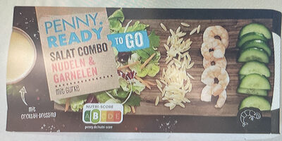 Salat-Combo - Nudeln & Garnelen