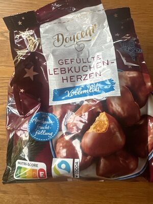 Gefüllte Lebkuchenherzen Vollmilch