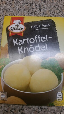 Kartoffelknödel, halb und halb