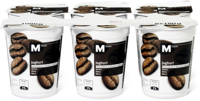 Yogourt Moka ferme M-Classic par 6 front packaging
