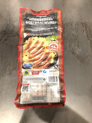Original Nürnberger Rostbratwürste