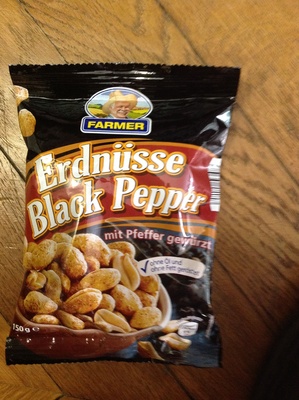 Erdnüsse Black Pepper front packaging