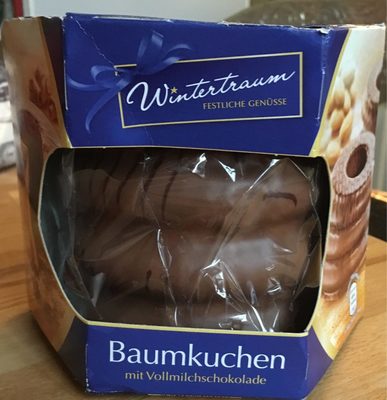 Wintertraum Baumkuchen, mit Zartbitterschokolade