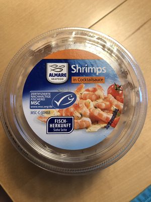 Shrimps in Cocktailsauce front packaging