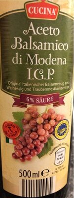 Essig - Aceto Balsamico di Modena IGP front packaging
