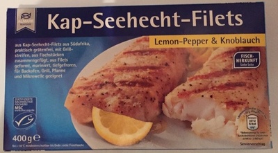 Kap-Seehecht-Filets Lemon-Pepper & Knoblauch