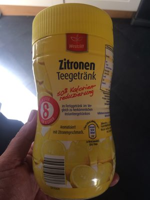 Zitronen Teegetränk front packaging