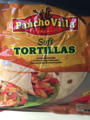 Tortillas front packaging