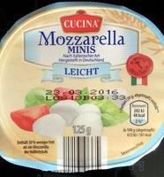 Mozzarella Minis leicht