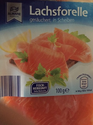 Lachsforelle front packaging