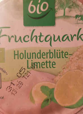 Bio-Fruchtquark - Holunderblüte-Limette