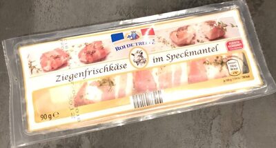 Ziegenkäse im Speckmantel