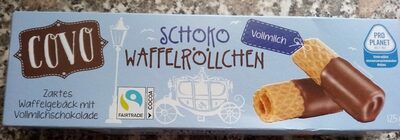 Schoko waffelrölchen