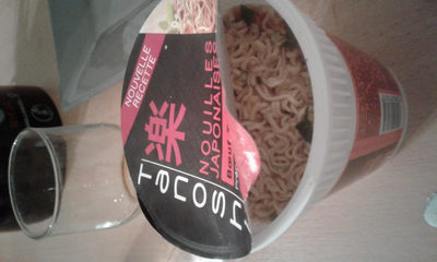 Nouilles Japonaises saveur boeuf Teppanyaki front packaging