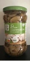Bio-Champignons in Scheiben