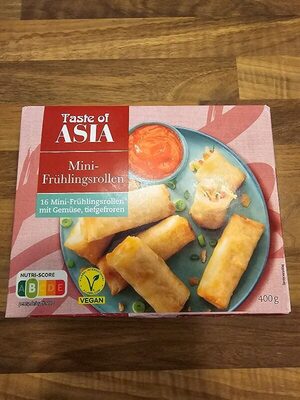 Mini-Frühlingsrollen front packaging
