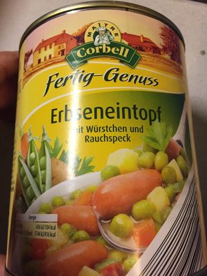 Erbsen-Eintopf front packaging