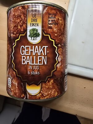 Gehaktballen in jus