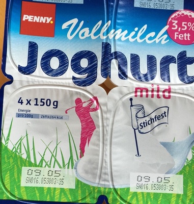 Vollmilch Joghurt mild