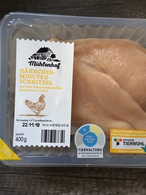 Hähnchen Minuten Schnitzel