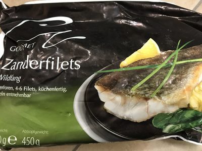 Zanderfilets front packaging