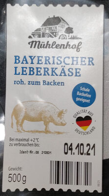 Bayerischer Leberkäse - roh, zum Backen