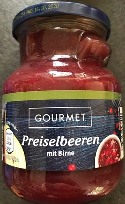 Preiselbeeren mit Birne