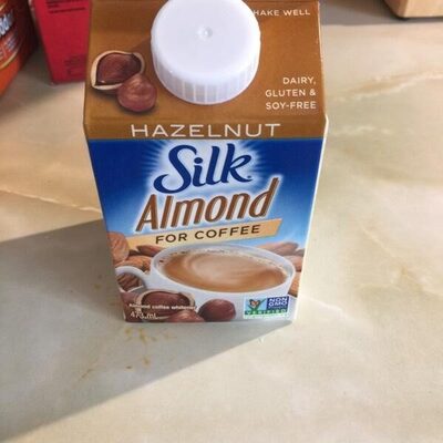 Silk almond for coffee