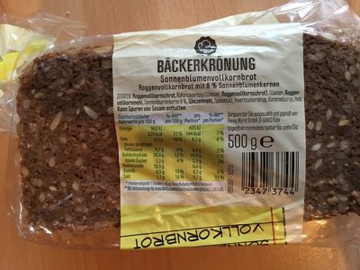 Sonnenblumenvollkornbrot