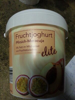 fruchtjoghurt elite pfirsch maraguja