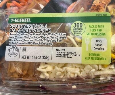 Southwest Salad with Chicken