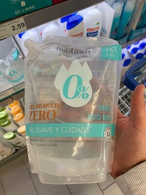 Gel de ducha zero