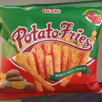 Potato Fries Tomato Ketchup