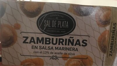 Zamburiñas en salsa marinera