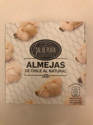 Almejas de Chile al natural