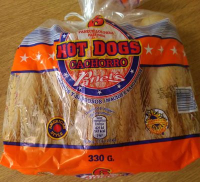 Panecillo para hot dog