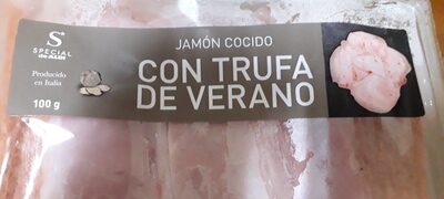 Jamón cocido con trufa de verano