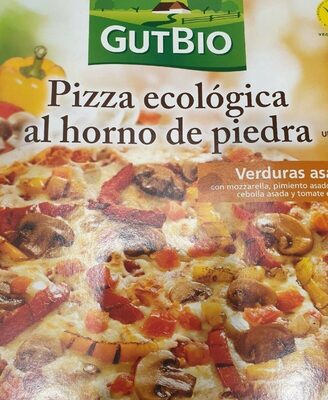 Pizza ecológica al horno de piedra