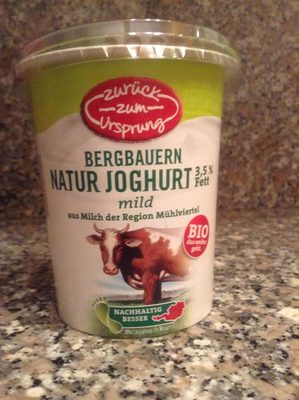 Bergbauern Naturjoghurt