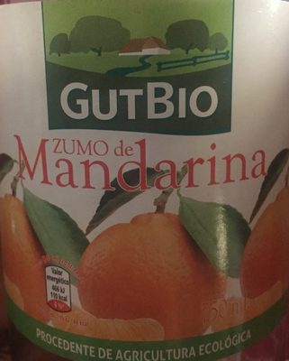 Zumo de mandarina