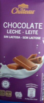 Chocolate sin lactosa con avellanas front packaging