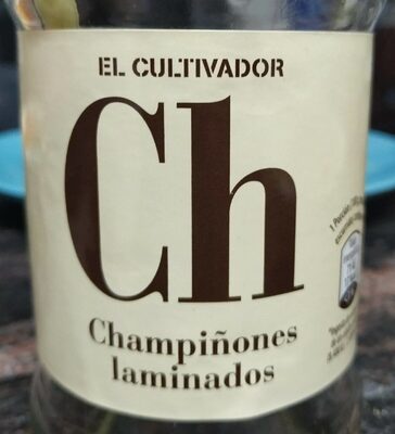 Champiñones laminados front packaging