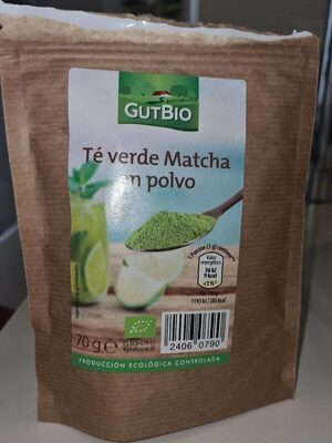 Té verde matcha en polvo
