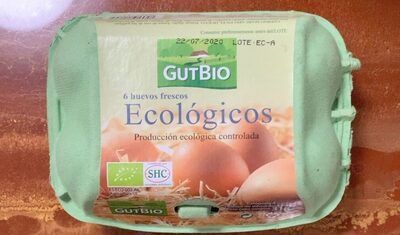 6 huevos frescos ecológicos